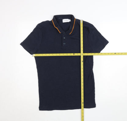 Mens UK Size M Topman Cotton Blend Polo Shirt