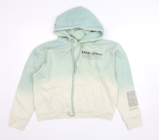 Womens UK Size XL Each Other Multicoloured Pullover Hoodie