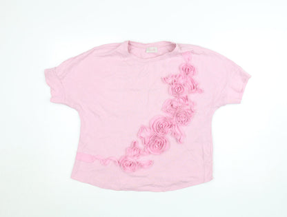 Womens UK Size M Savida Pink Basic T-Shirt
