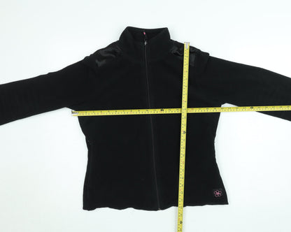 Womens UK Size M Manuka Black Basic Jacket