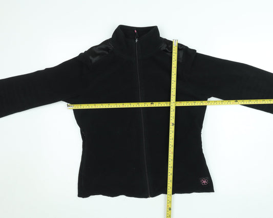 Womens UK Size M Manuka Black Basic Jacket
