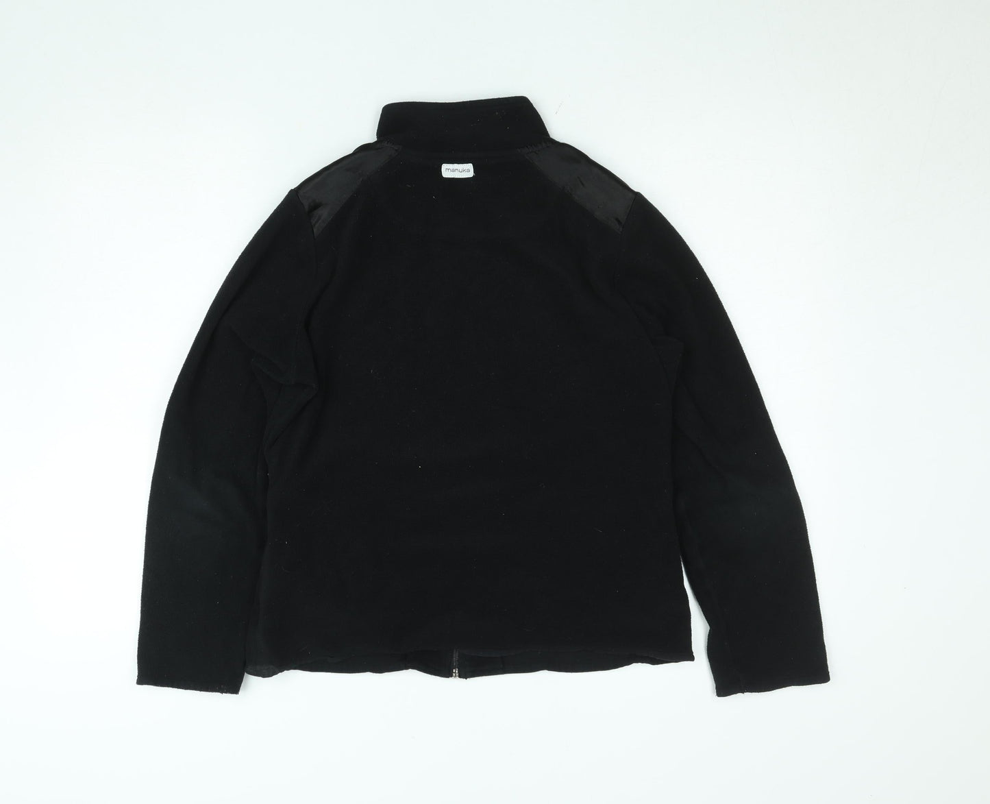 Womens UK Size M Manuka Black Basic Jacket