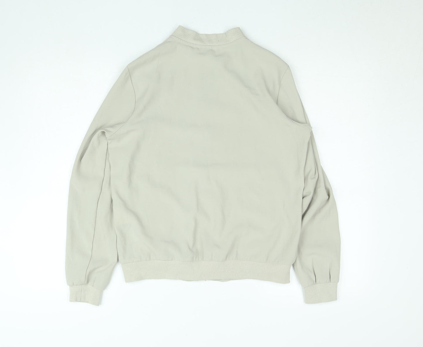 Womens UK Size M VERO MODA Beige Bomber Jacket