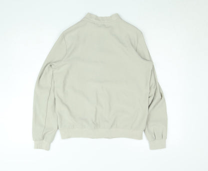 Womens UK Size M VERO MODA Beige Bomber Jacket