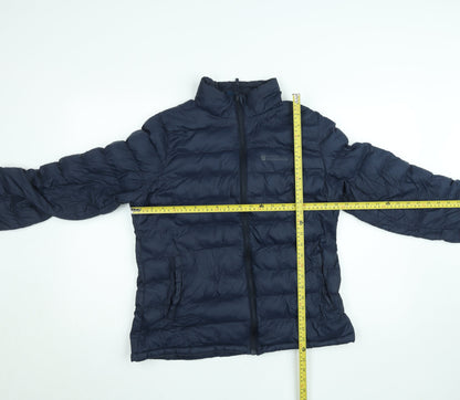 Mountain Warehouse Womens Navy Puffer Jacket Size 14 Lined Winter Coat