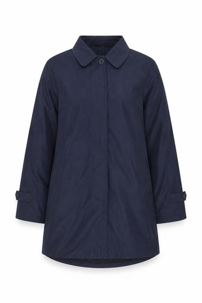 Womens UK Size S Dannimac Blue Rain Coat