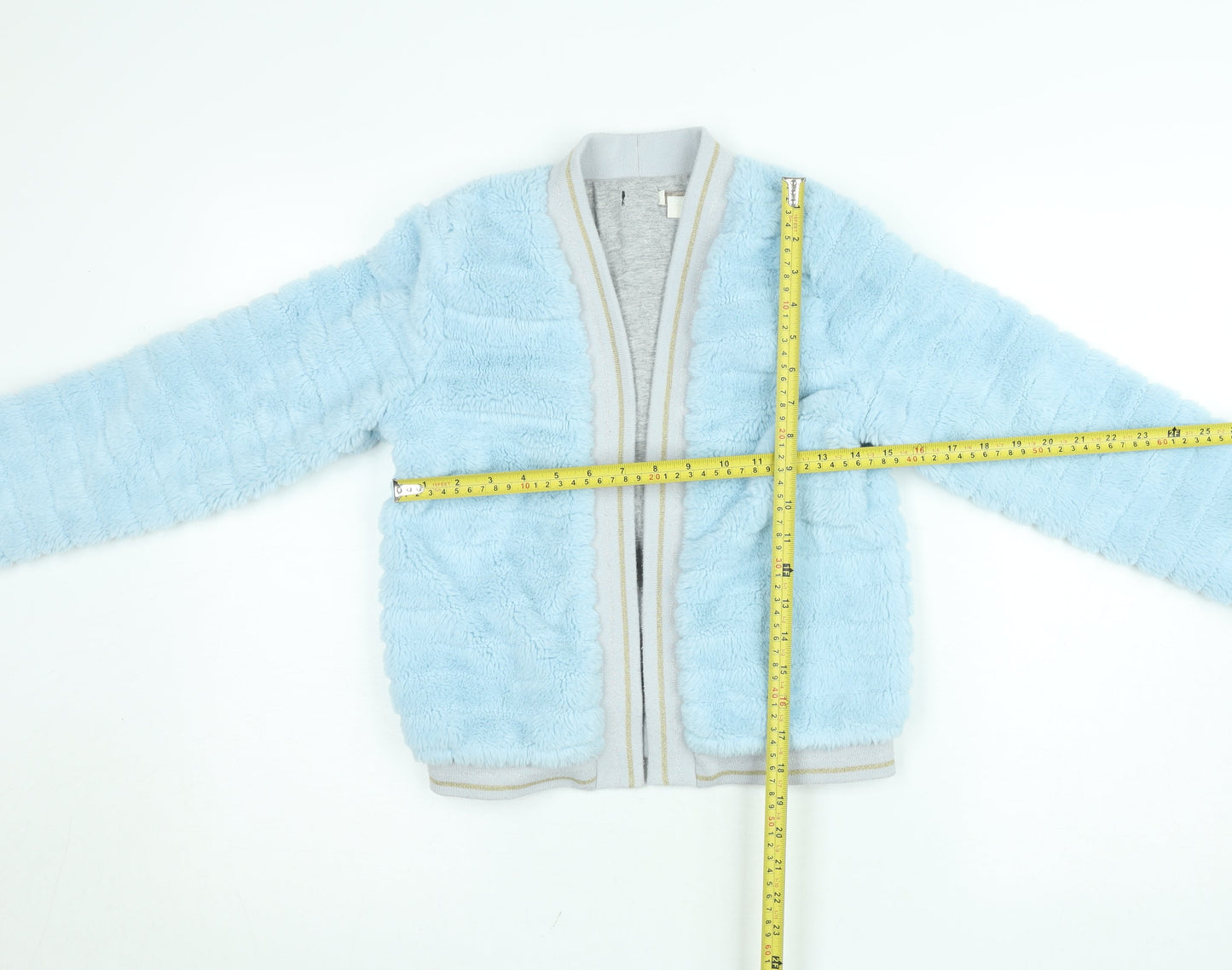 Girls UK Size 11-12 Years Monsoon Blue Bomber Jacket