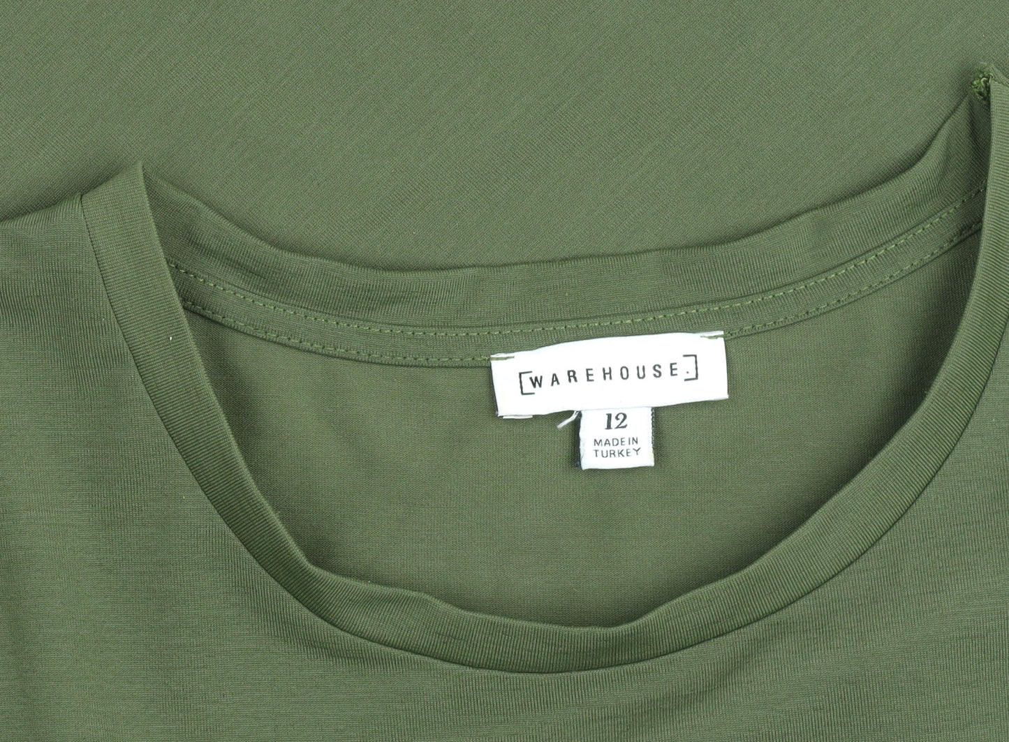 Womens UK Size 12 Warehouse T-Shirt Dress