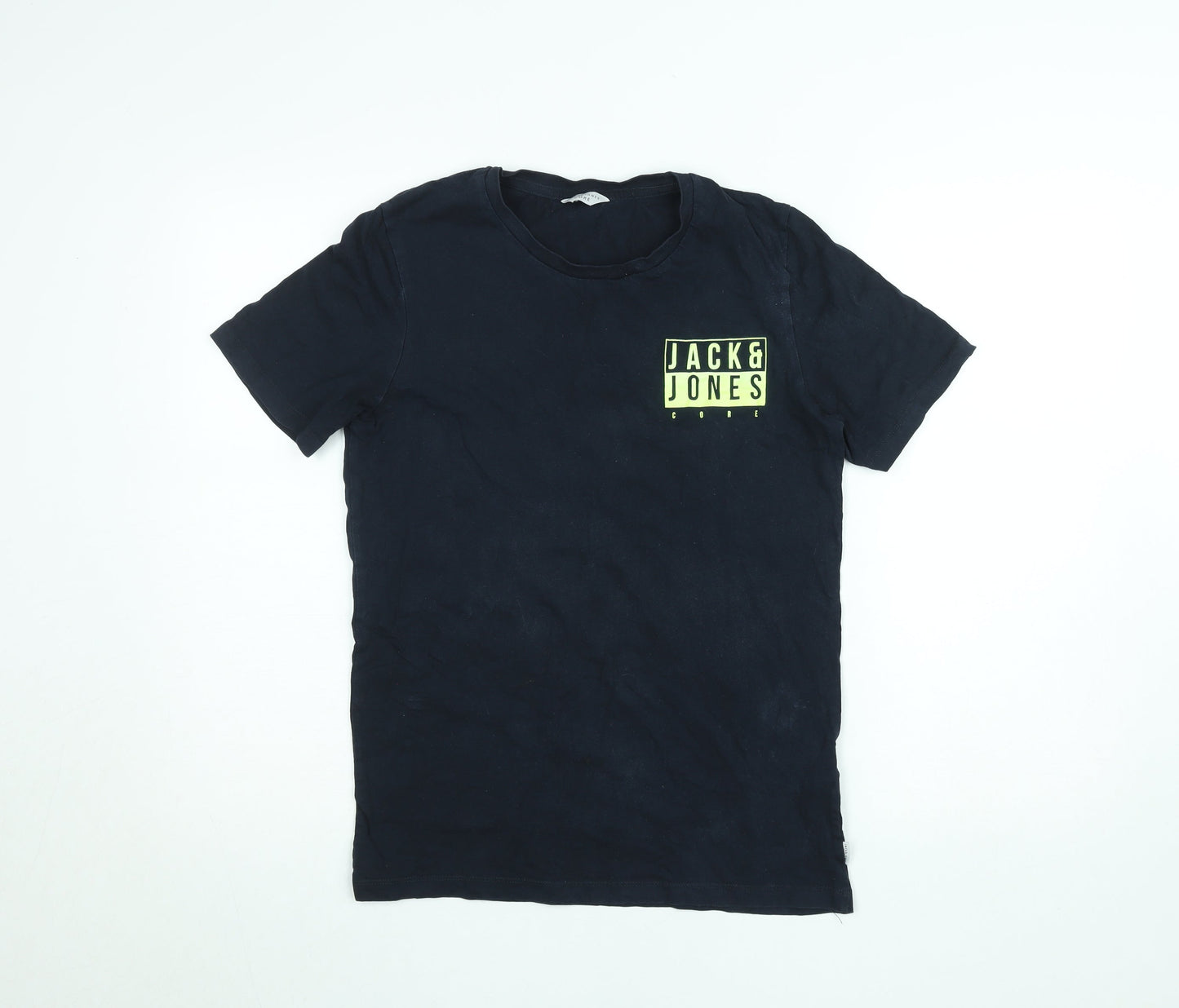 Mens UK Size M JACK & JONES Black  T-Shirt