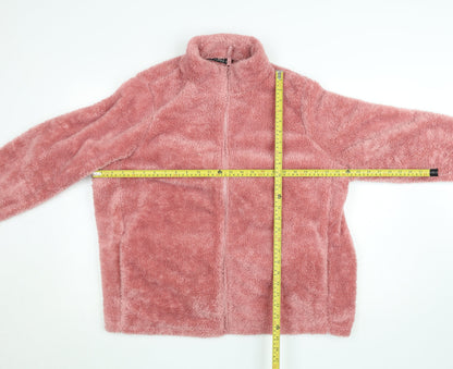 Dunnes Women Pink XXL Fleece Jacket with Full Zip and Pockets