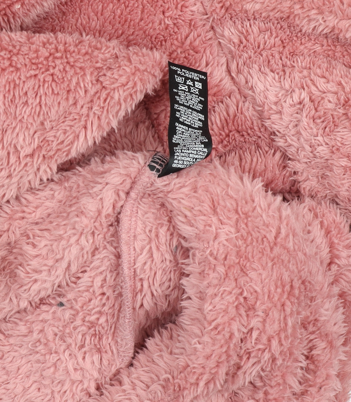 Dunnes Women Pink XXL Fleece Jacket with Full Zip and Pockets