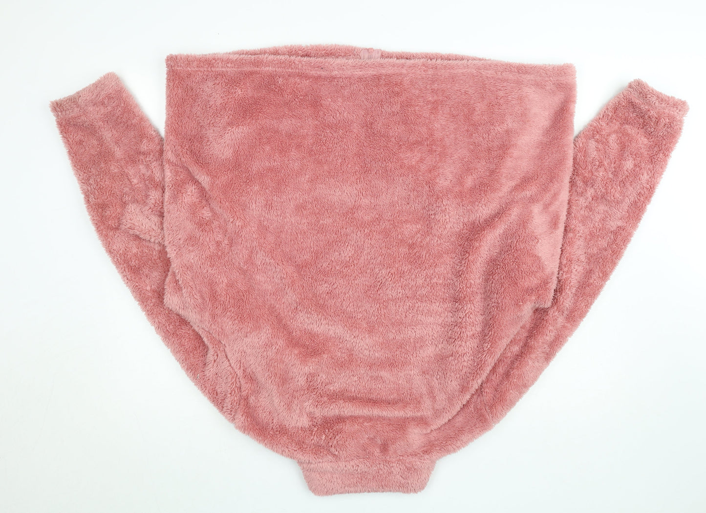 Dunnes Women Pink XXL Fleece Jacket with Full Zip and Pockets