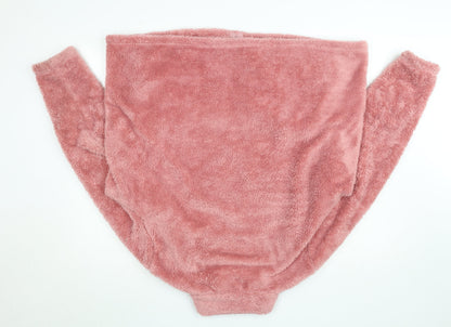 Dunnes Women Pink XXL Fleece Jacket with Full Zip and Pockets