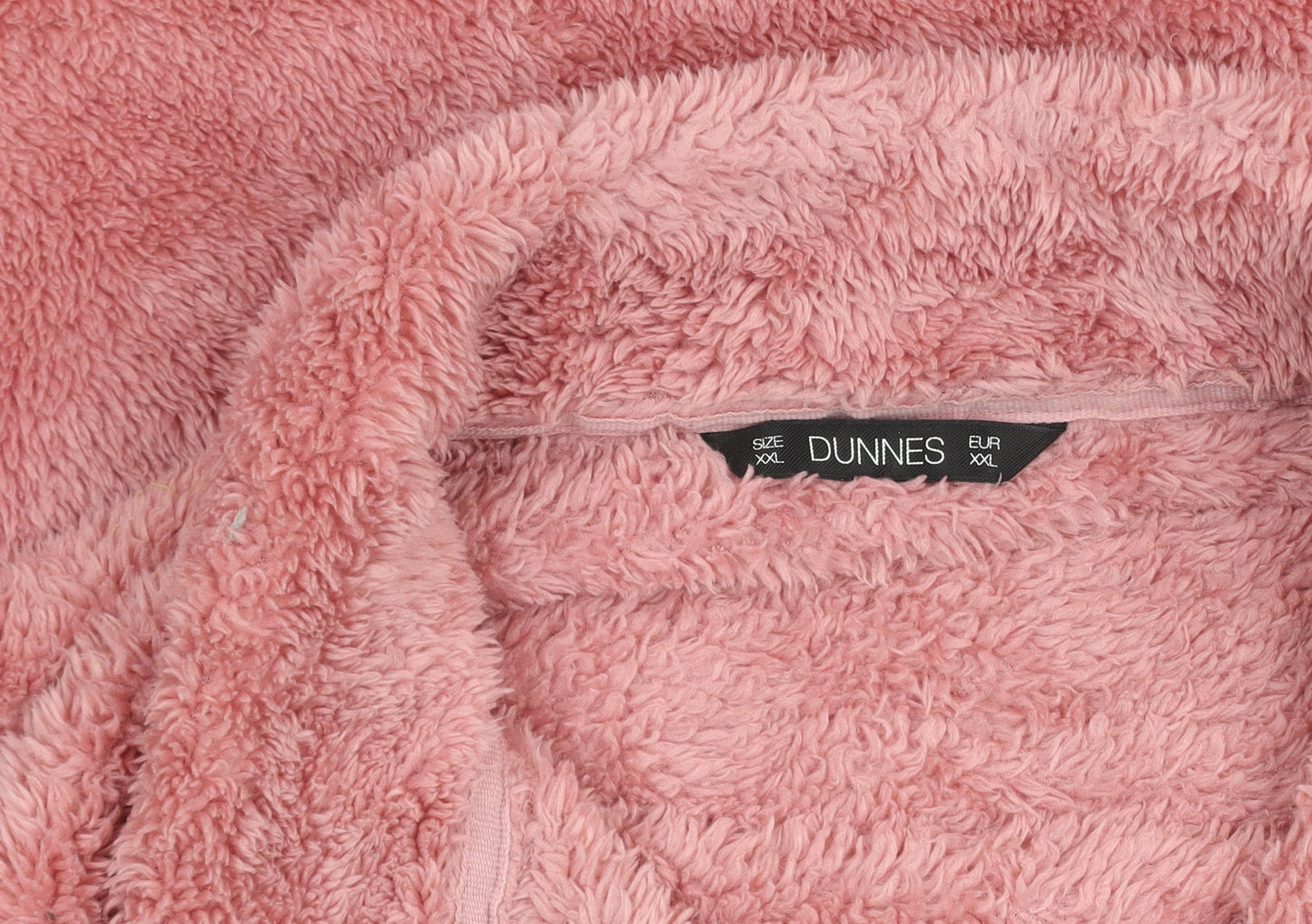 Dunnes Women Pink XXL Fleece Jacket with Full Zip and Pockets