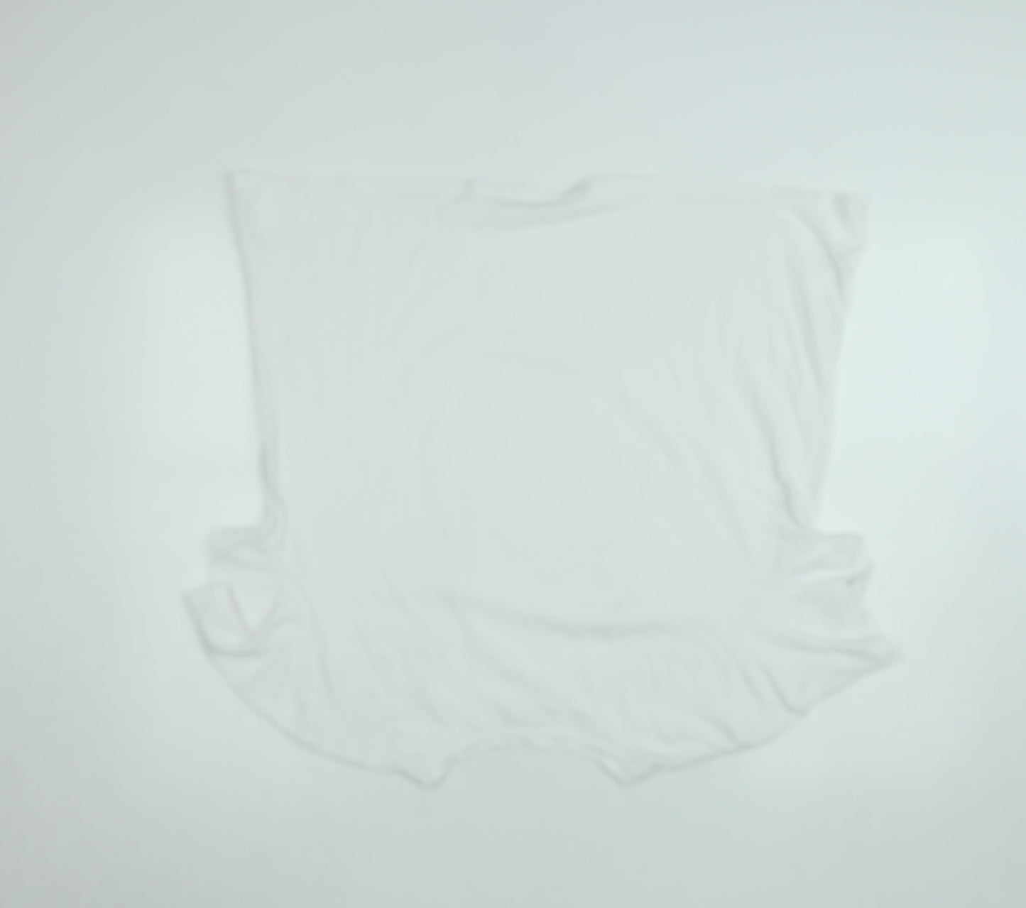 Womens UK Size L Zara White Basic T-Shirt