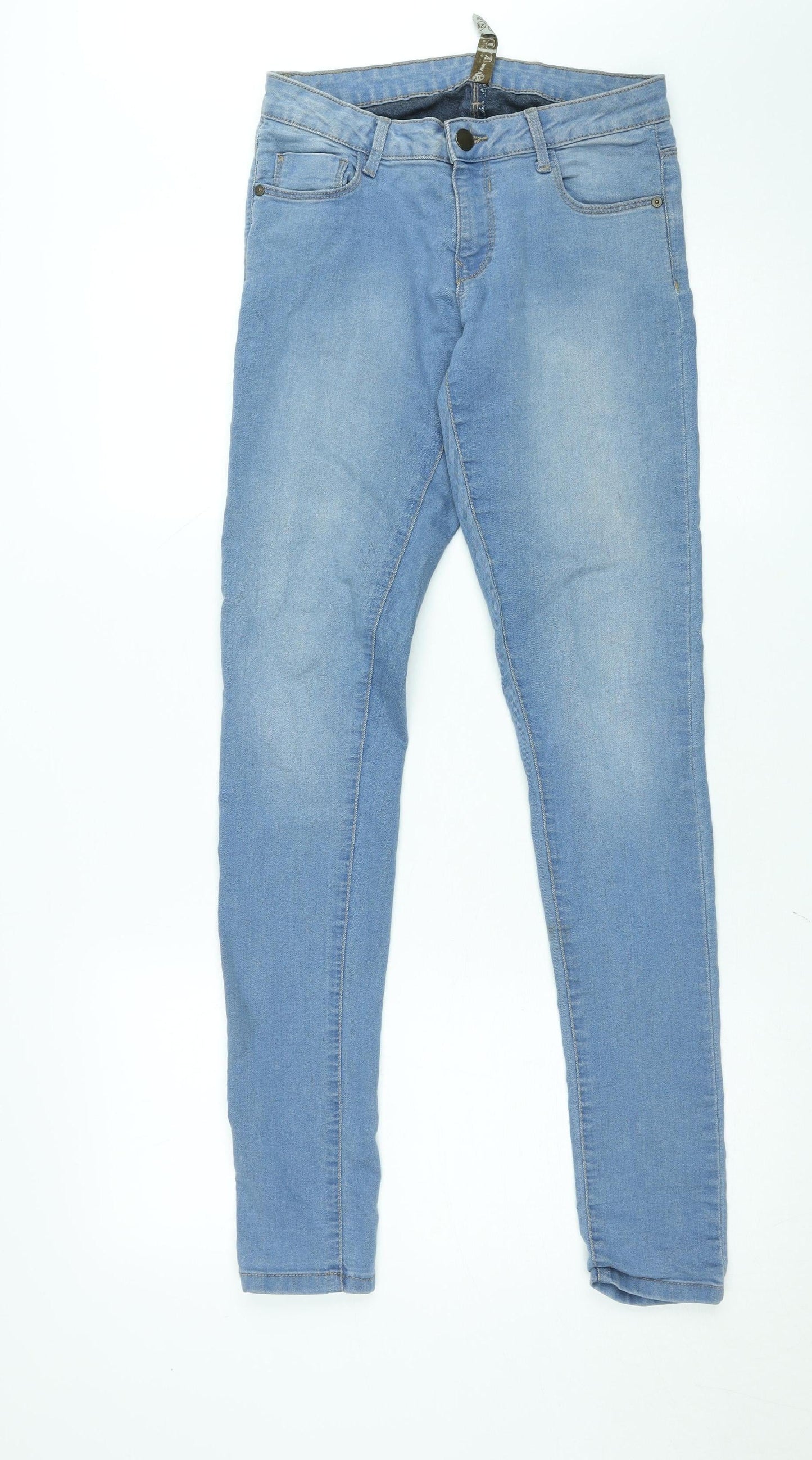 Denim Co. Womens Blue Size 8 Skinny Stretch Jeans