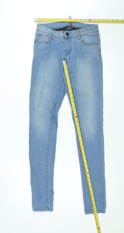 Denim Co. Womens Blue Size 8 Skinny Stretch Jeans