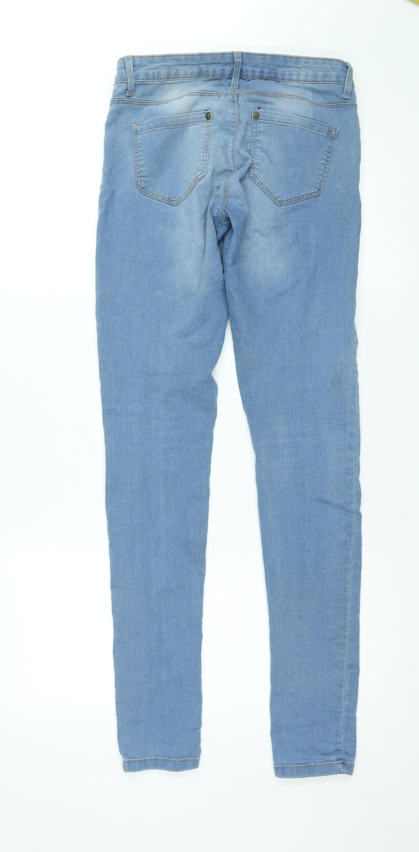 Denim Co. Womens Blue Size 8 Skinny Stretch Jeans