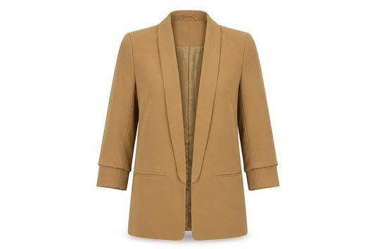 Womens UK Size 8 Only Regular Brown Blazer