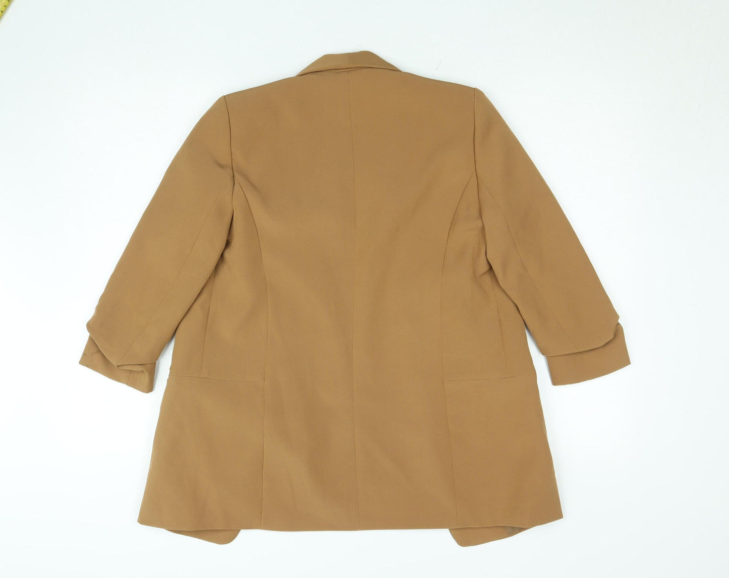 ONLY Women’s Brown Shawl Lapel Blazer Size 8 Tailored Stretch Jacket