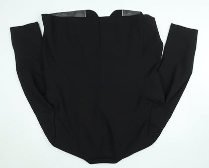 Taylor & Wright Men's Black Regular Fit Formal Blazer 50R