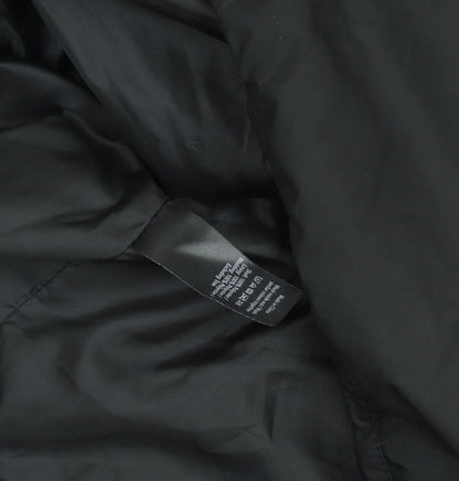 George Women's Black Puffer Hooded Waistcoat Size 12