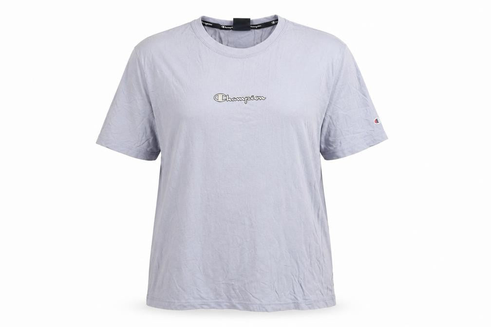 Womens UK Size XL Champion Blue Basic T-Shirt