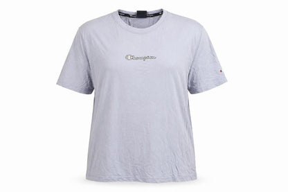 Womens UK Size XL Champion Blue Basic T-Shirt