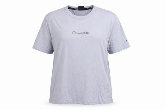 Womens UK Size XL Champion Blue Basic T-Shirt