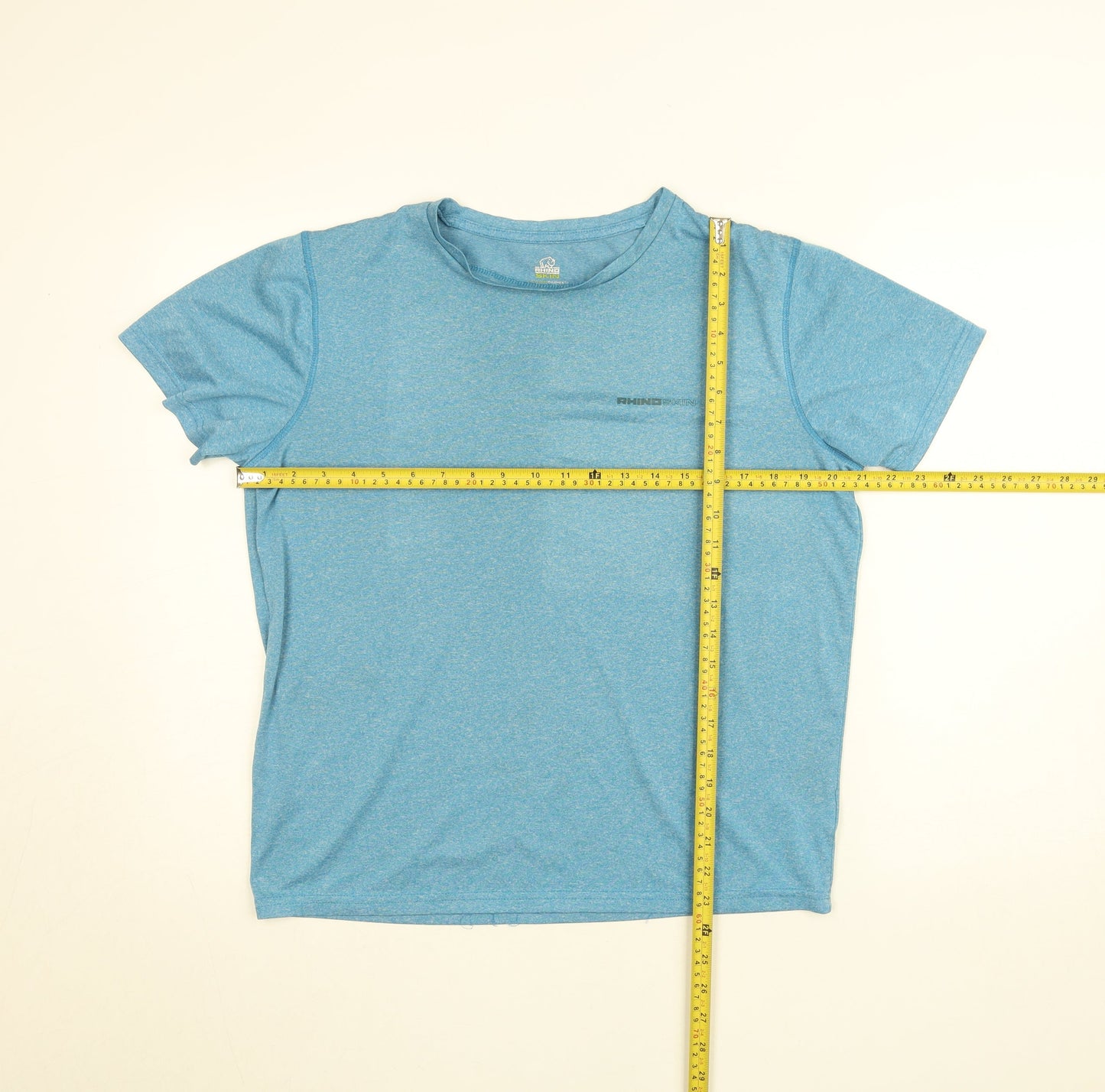 Womens UK Size M Rhino Blue Gym & TrainingRunning & Jogging T-Shirt