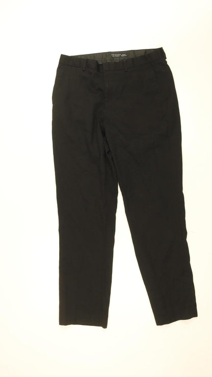 Primark Men’s Black Regular Fit Chino Trousers 32W 32L