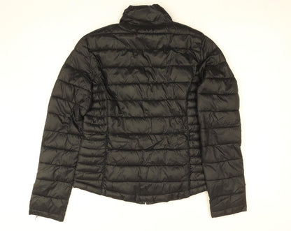 Womens UK Size S Atmosphere Black Puffer Jacket