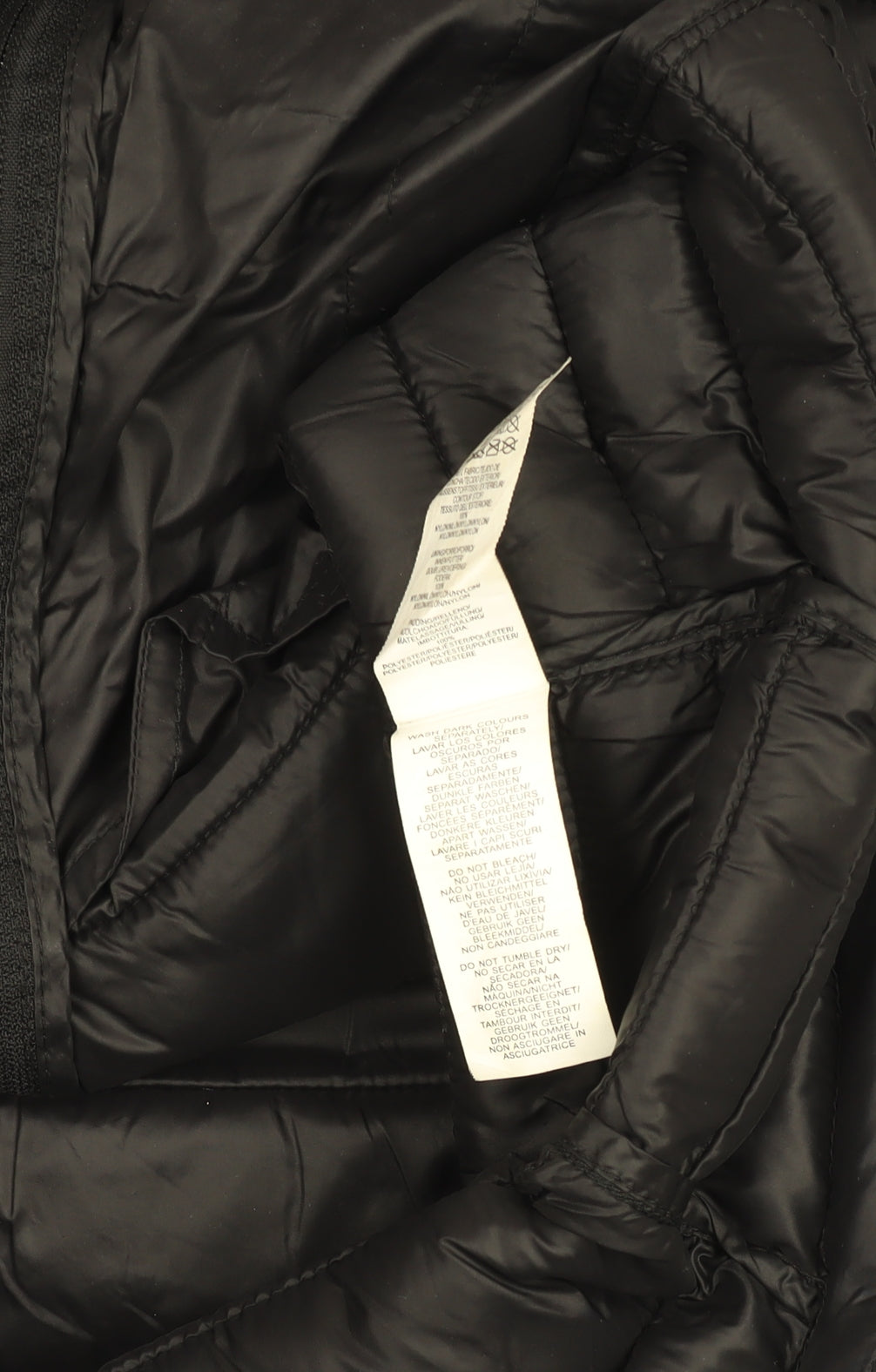 Womens UK Size S Atmosphere Black Puffer Jacket