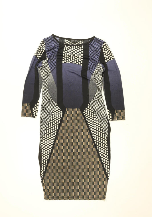 Womens UK Size 10 Topshop Bodycon Dress