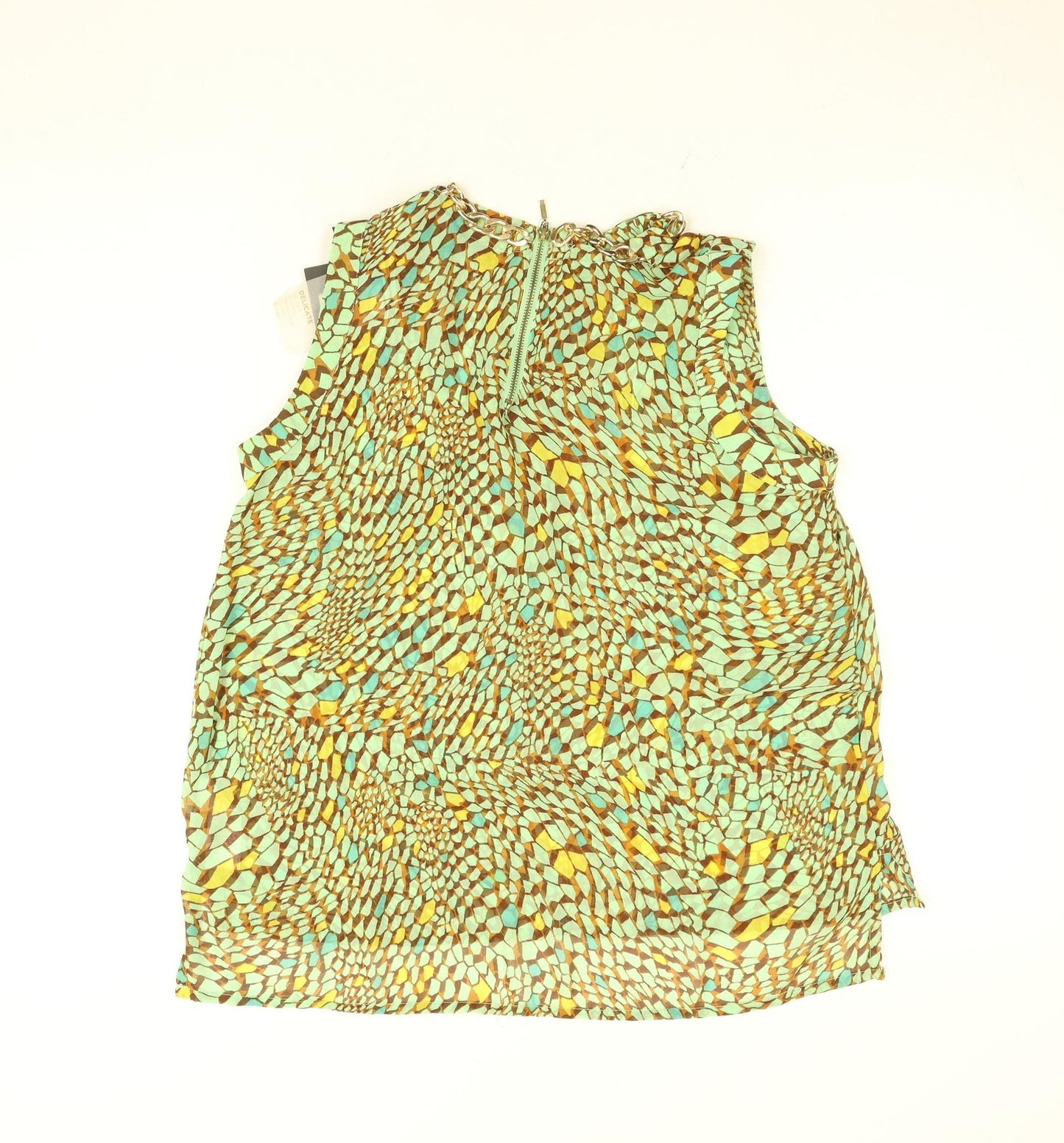 Womens UK Size 10 Atmosphere Green Camisole Blouse