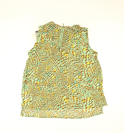 Womens UK Size 10 Atmosphere Green Camisole Blouse
