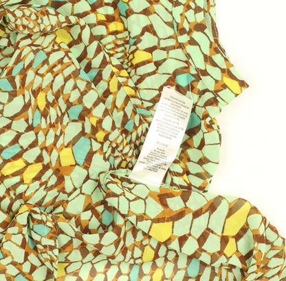 Womens UK Size 10 Atmosphere Green Camisole Blouse