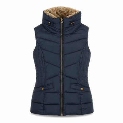 Womens UK Size 8 Nutmeg Blue Puffer Jacket