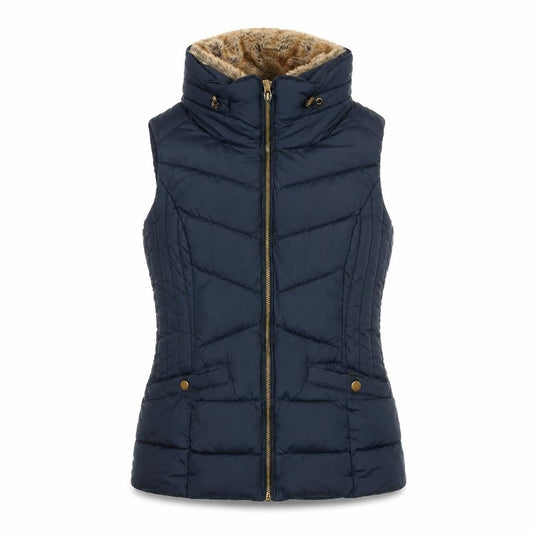 Womens UK Size 8 Nutmeg Blue Puffer Jacket