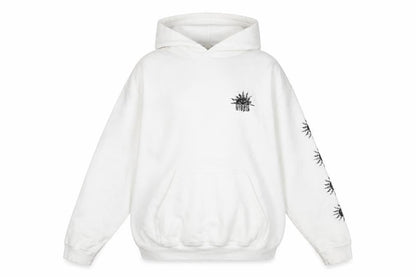 Womens UK Size S Urban Outfitters White Pullover Hoodie