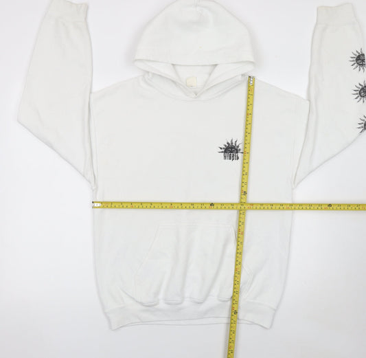 Womens UK Size S Urban Outfitters White Pullover Hoodie