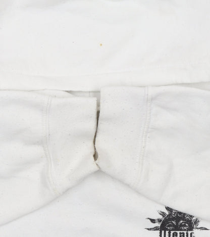 Womens UK Size S Urban Outfitters White Pullover Hoodie