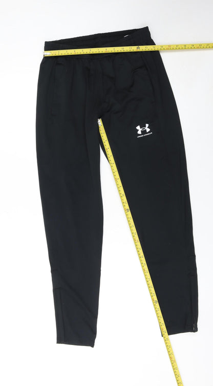 Under Armour Men's Black M Jogger Trousers with Ankle Zip