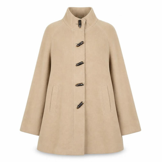 Womens UK Size 12 Isle Beige Overcoat