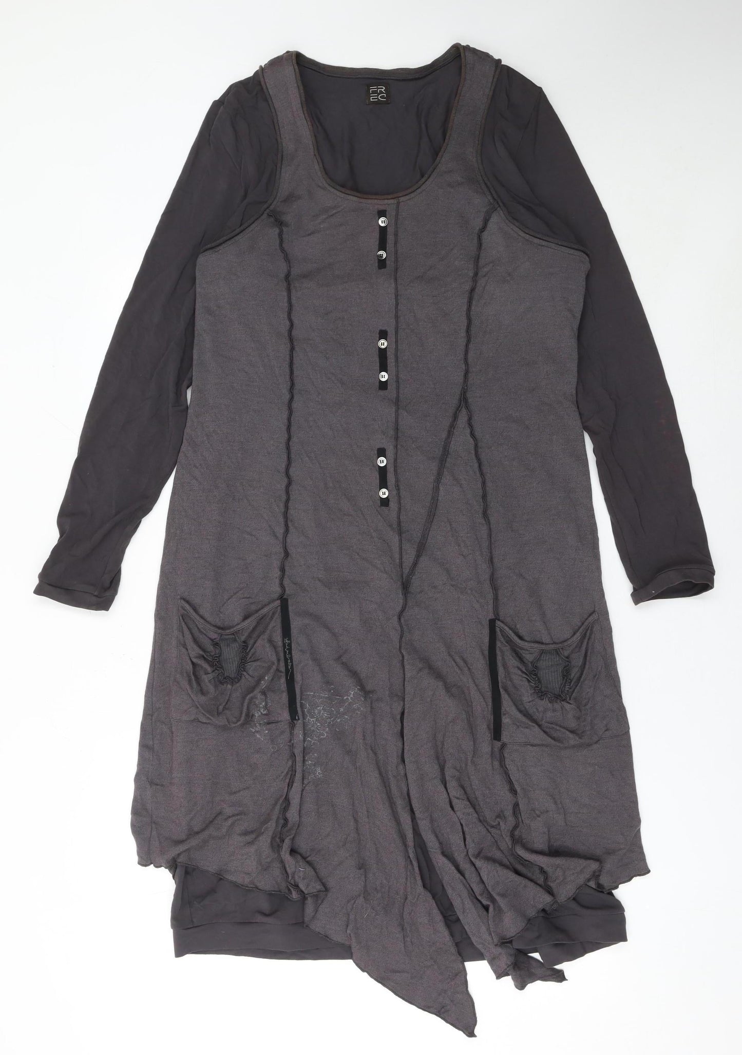 Womens UK Size 14 FREC Asymmetric Dress