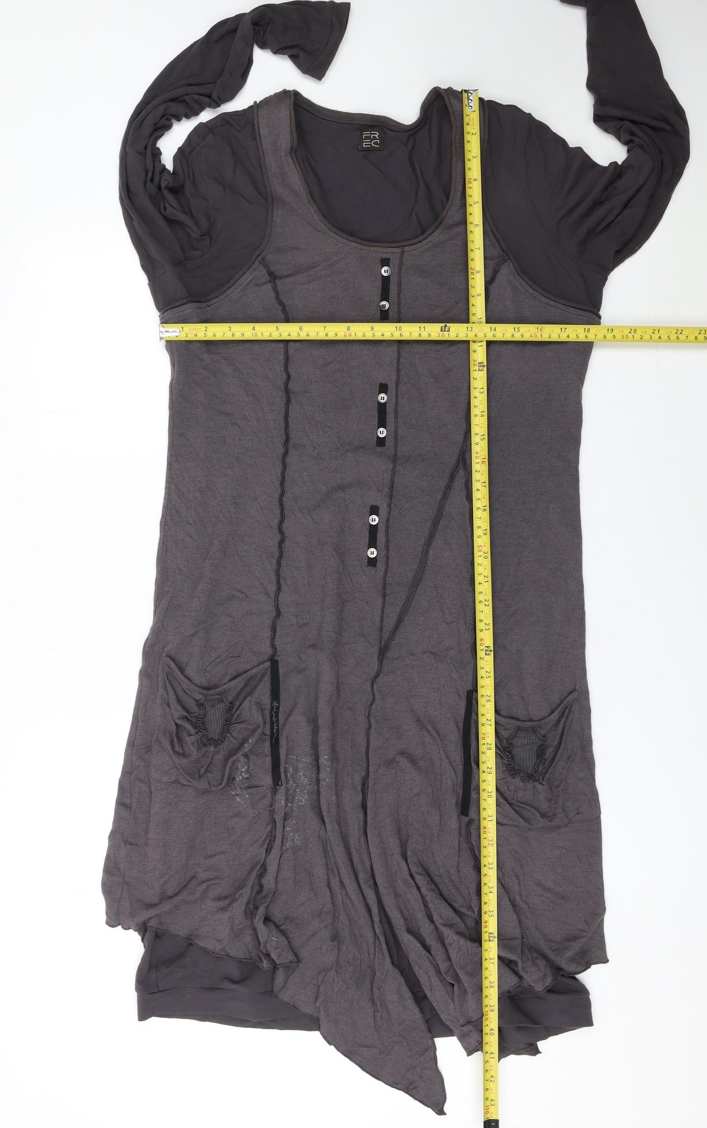 Womens UK Size 14 FREC Asymmetric Dress