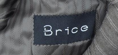 Mens UK Size 56 BRICE Regular Brown Suit Jacket