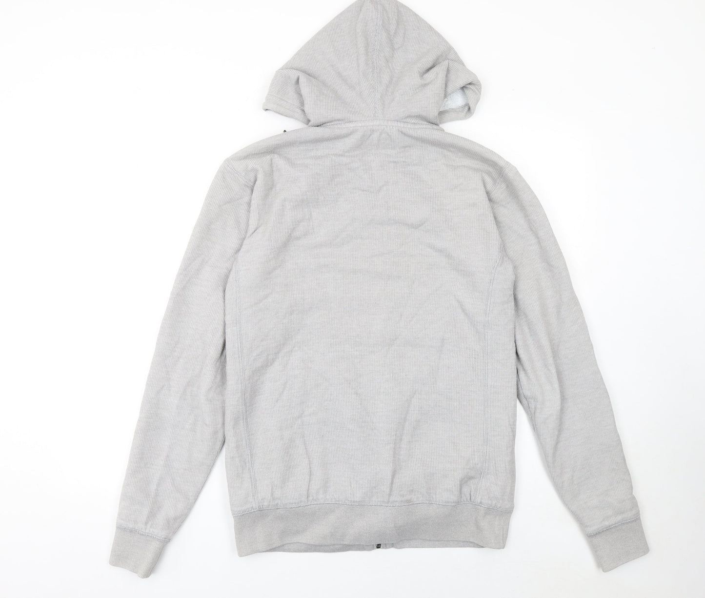 Mens UK Size S Billabong Grey Full Zip Hoodie