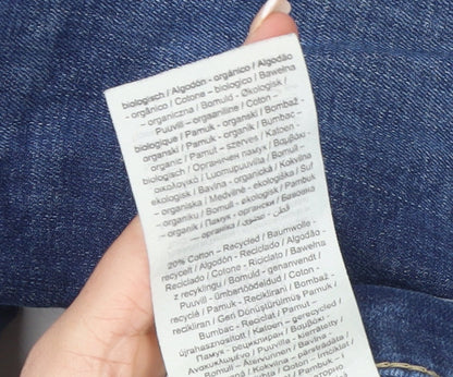 Jack & Jones Men's Blue Straight Jeans 32x32 Cotton Denim