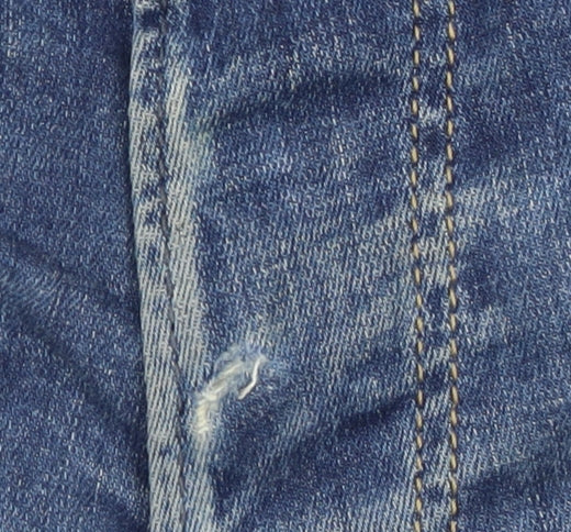 Jack & Jones Men's Blue Straight Jeans 32x32 Cotton Denim